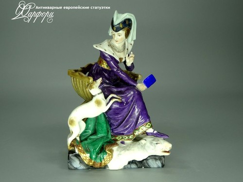 statuekta-antikvariat-germaniya-dama s sobachkoj-passau-1